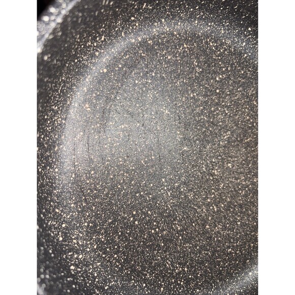 Vintage Italian Roch Guss  8” Pan Skillet Frying Sauté Wood Handle - Picture 8 of 8